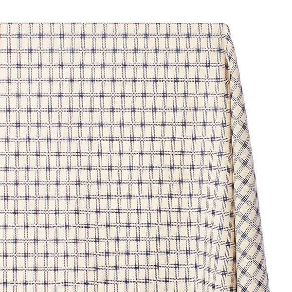 Marseille Triple Stitched Dobby Fabric SV578171 Ivory A1