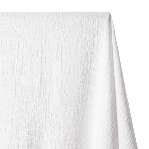 Mediterranean Slub Cotton Gauze Fabric SV578177 White 1