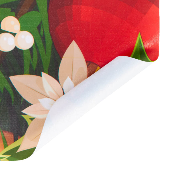 Floral Ornament Oilcloth Fabric SV578937 2