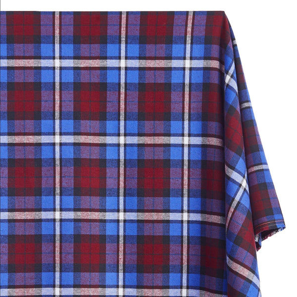 Brooklyn Plaid Cotton Flannel Fabric SV579024 1