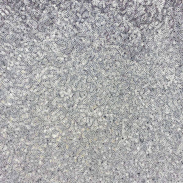 Crushed Embroidery Sequins On Mesh Fabric SV576604 Silver 1