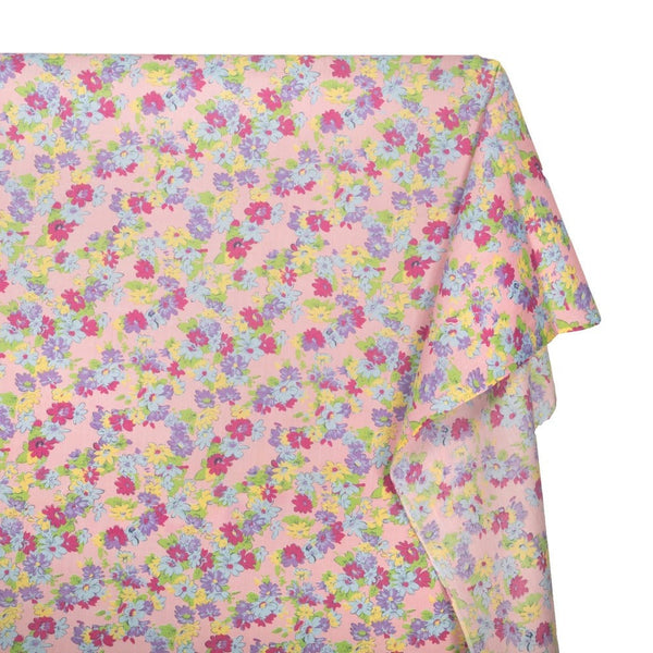 Spring Flower Broadcloth Fabric SV578061 Pink 1