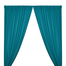 DTY Double-Sided Brushed Rod Pocket Curtains - Turquoise