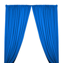 Matte Milliskin Rod Pocket Curtains - Turquoise