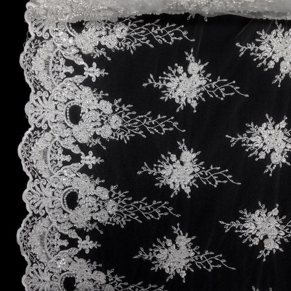 Spirit Bridal Lace Beaded Fabric Group