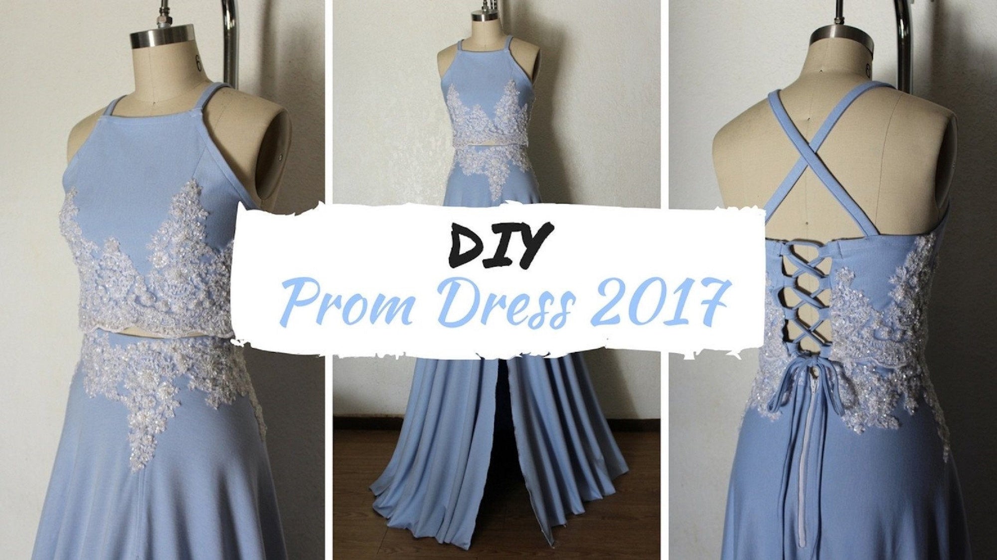 DIY Prom Dress Tutorial