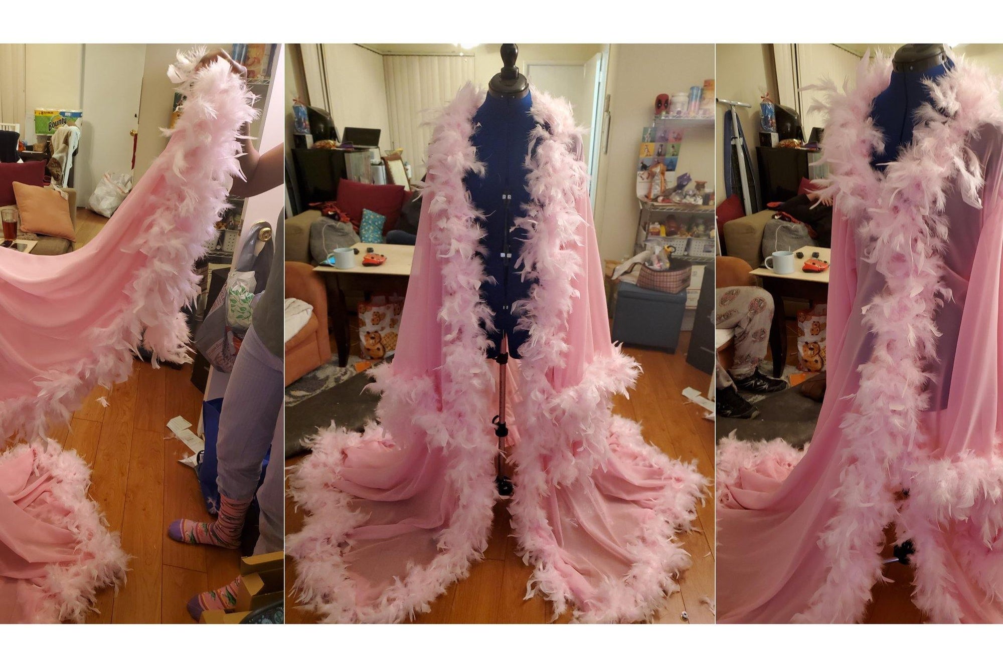 DIY 50's Inspired Night Robe Sewing Tutorial