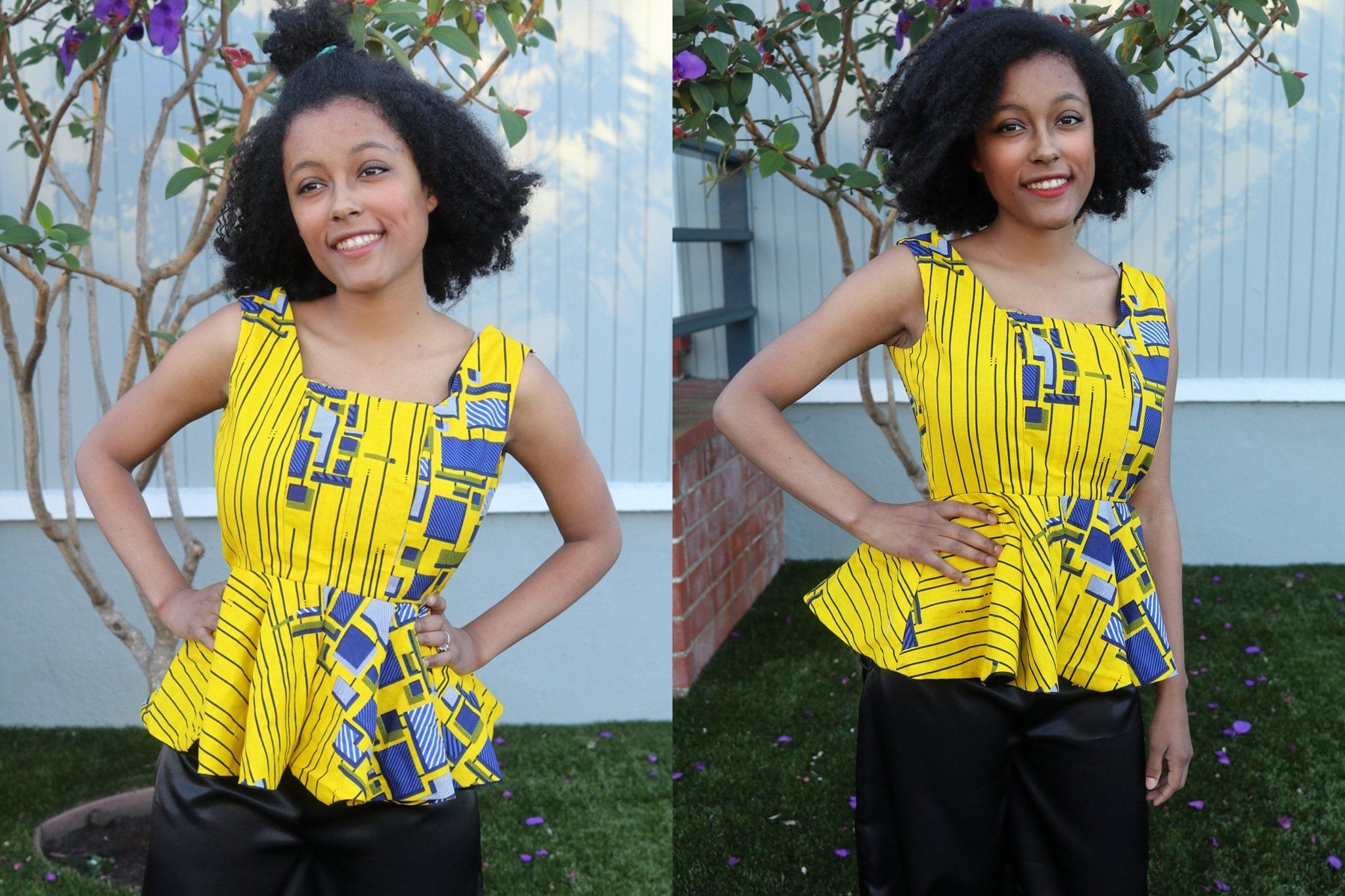 DIY Peplum Top