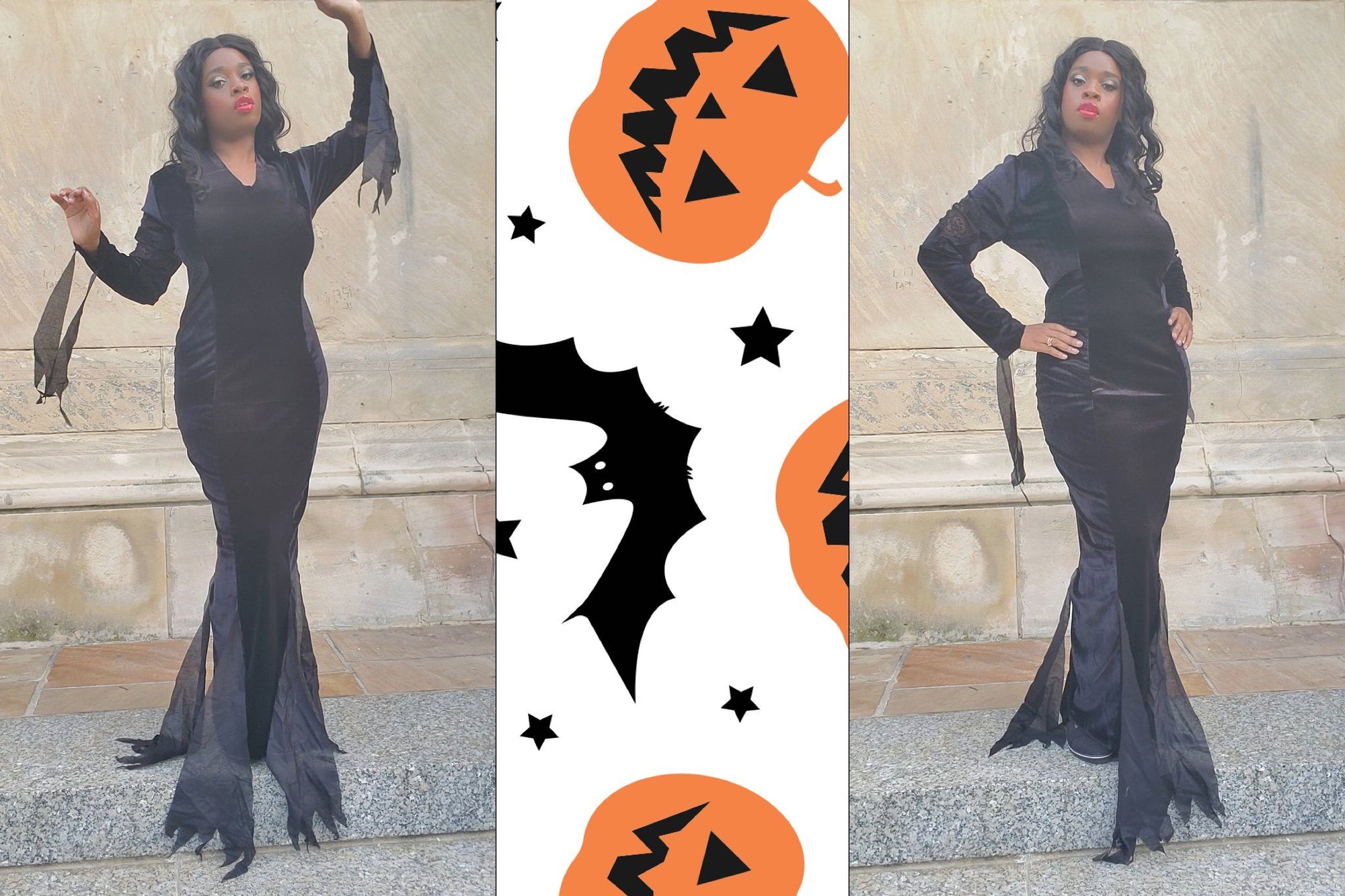 DIY Cosplay: Morticia Adams Dress Halloween Edition
