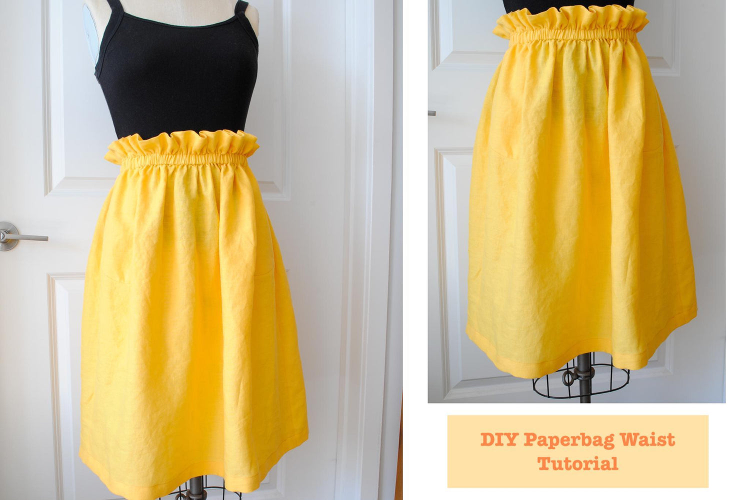 easy to sew skirt with attached shorts - It's Always Autumn