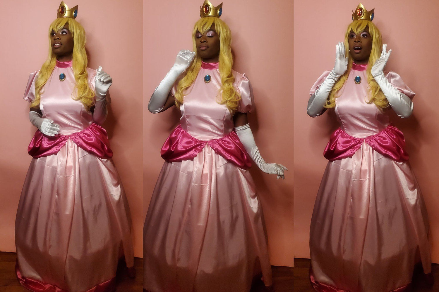 DIY Princess Peach Dress Cosplay Sewing Tutorial