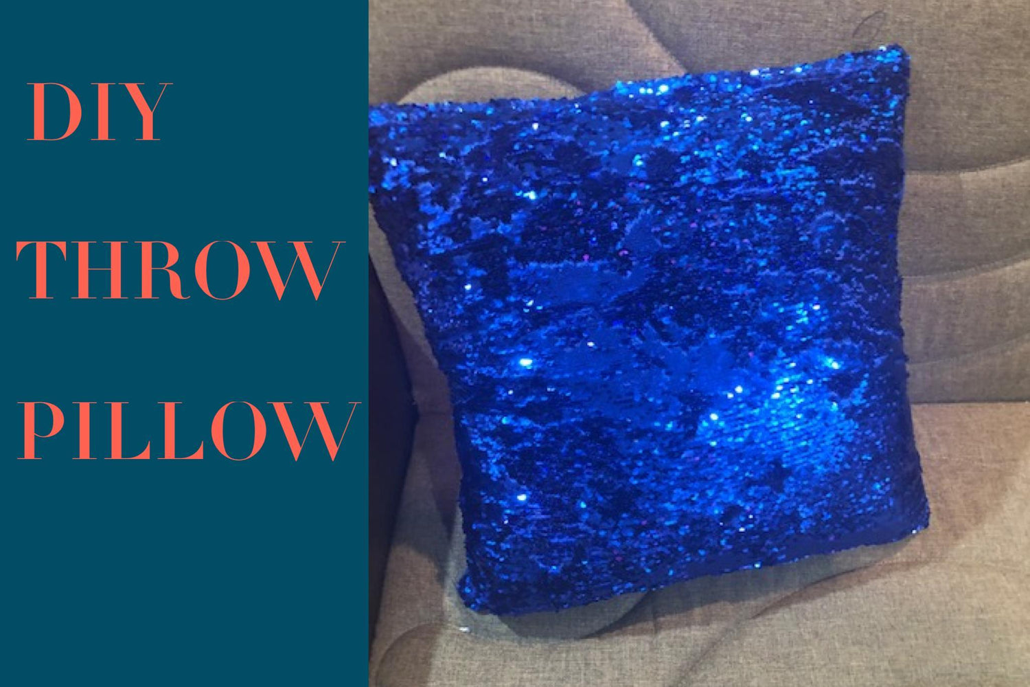 DIY Throw Pillow
