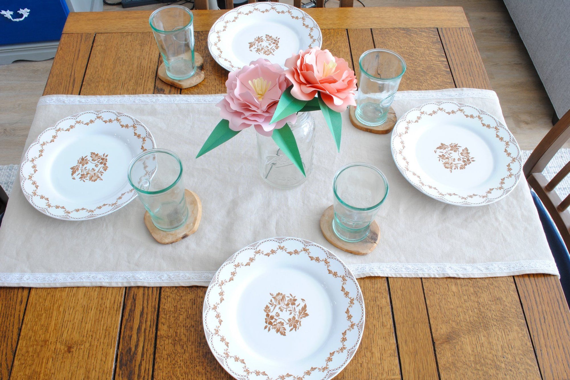 DIY Linen Tablescapes Blog