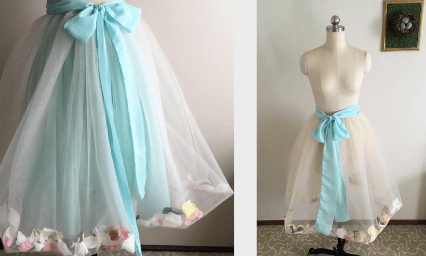 How to Make a Fairy Tale Skirt with Chiffon and Tulle Fabric