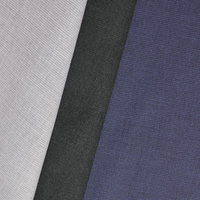 Nailhead Stretch Polyester Viscose Wool-Look Suiting Fabric Group Image