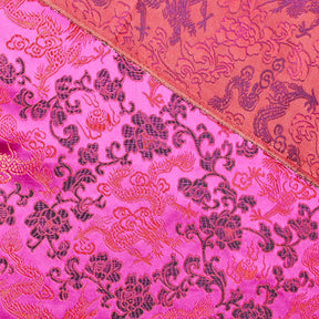 Rose Dragon Satin Jacquard