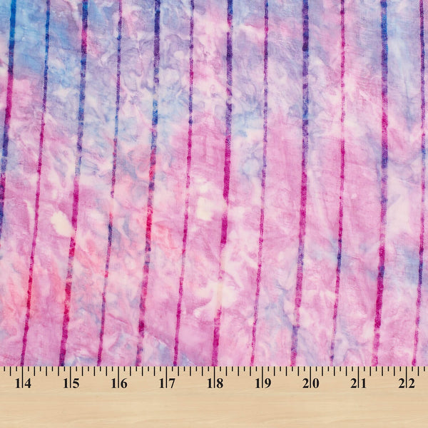 Tie Dye Embroidered Chiffon