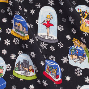 Snow Globe Printed Silk