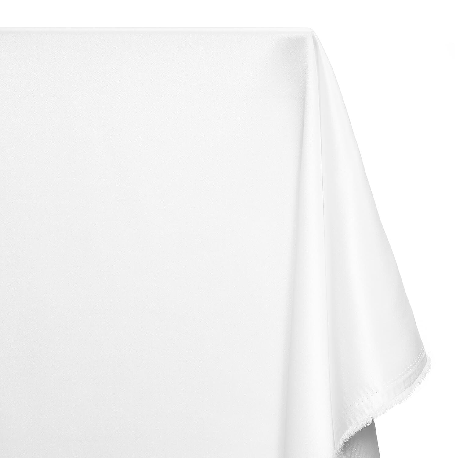 Premium Filament Yarn Polyester Crepe Back Satin Fabric SV571283 White Image A1