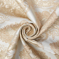 Versailles Extra Wide Two Tone Metallic Damask Jacquard