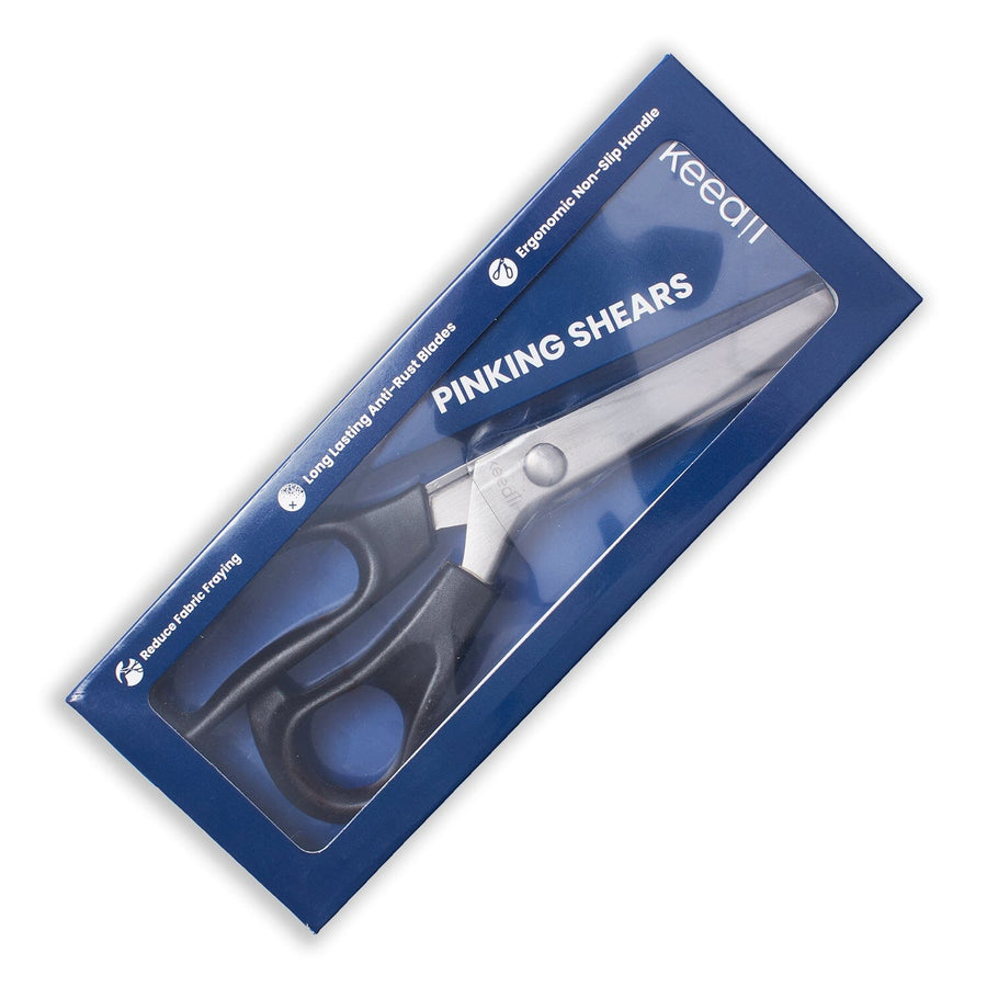Keedil Pinking No-Fray Shears ZigZag Scissors