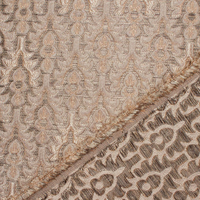 Arbor Bloom Extra Wide Metallic Damask Upholstery Jacquard