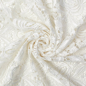 White Rose Guipure French Venice Lace