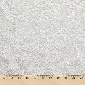 White Rose Guipure French Venice Lace