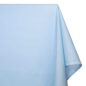 Baby Blue Polyester Cotton Broadcloth Fabric