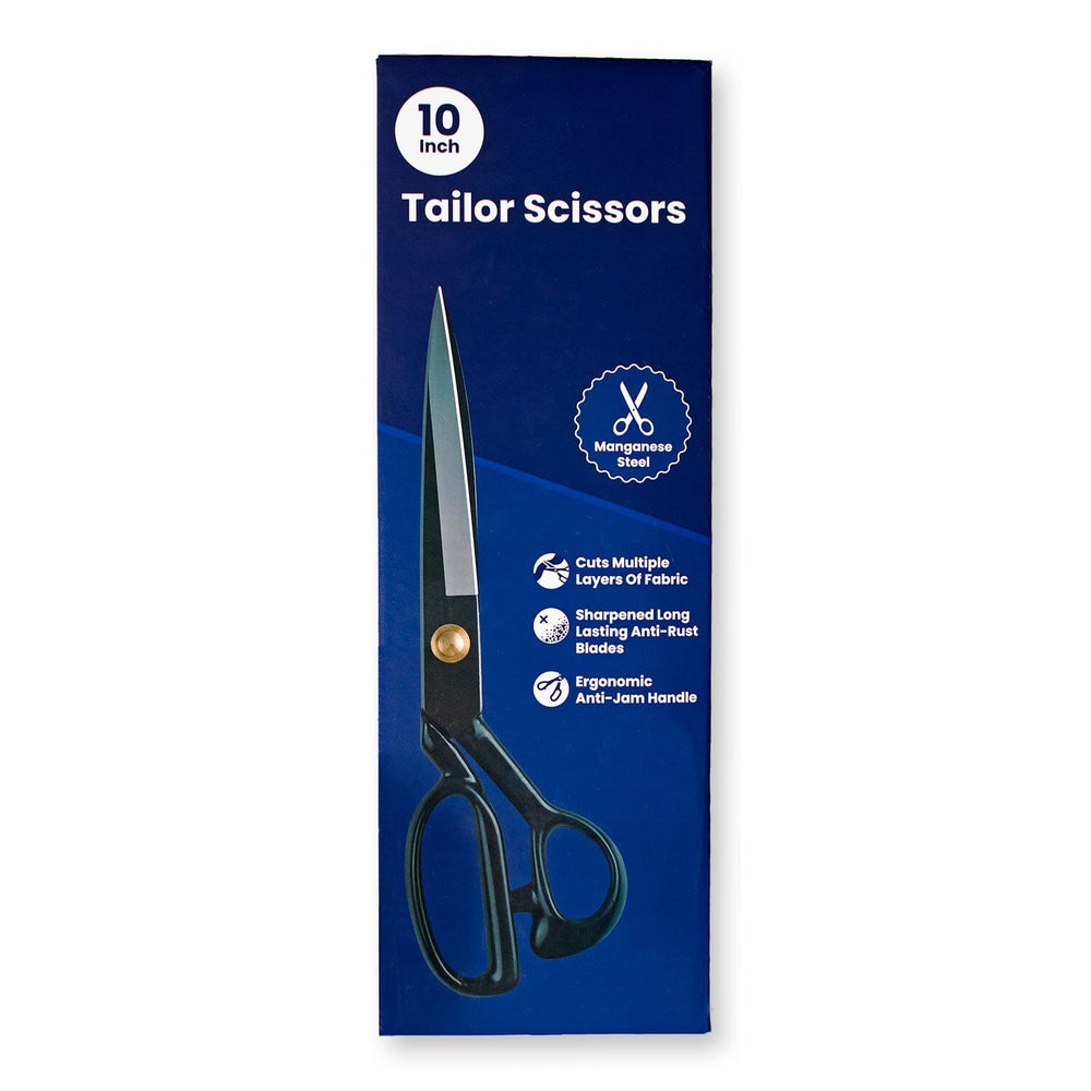 Keedil® Manganese Steel Tailor Professional Fabric Scissors (10 Inch)
