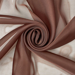 Sheer Voile (118 Inch) Fabric SV570987 Brown Image A2