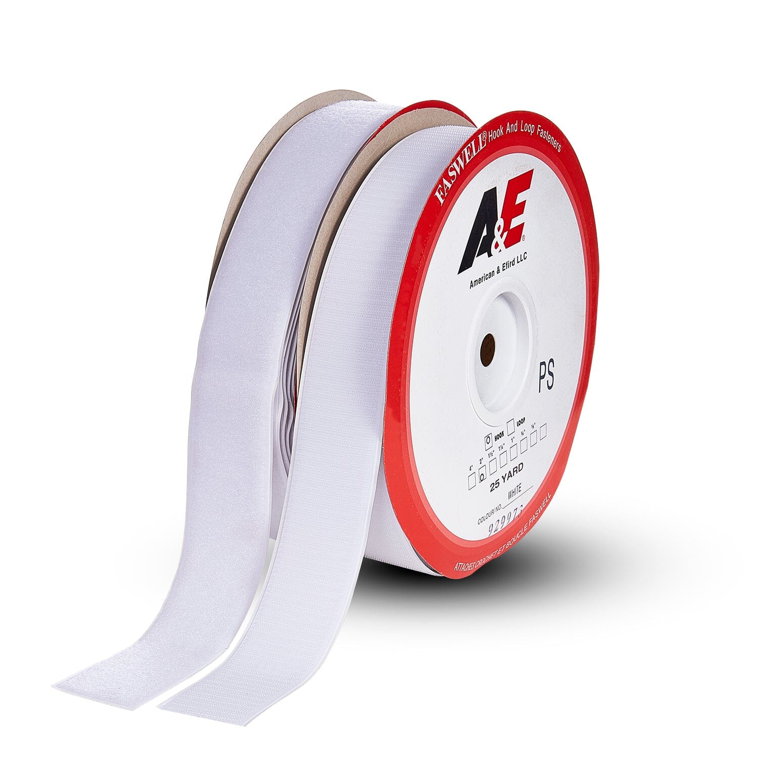 2 Inch Adhesive Backed Hook & Loop By The Yard