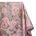 Rose Floral Plain Woven Crinkle Metallic Brocade Jacquard