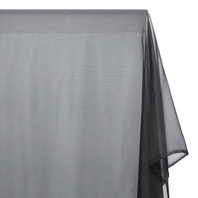 Sheer Voile (118 Inch) Fabric SV570989 Black Image A1