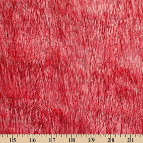 Metallic Longhair Eyelash Lame 45 Fabric SV570282 Red 3