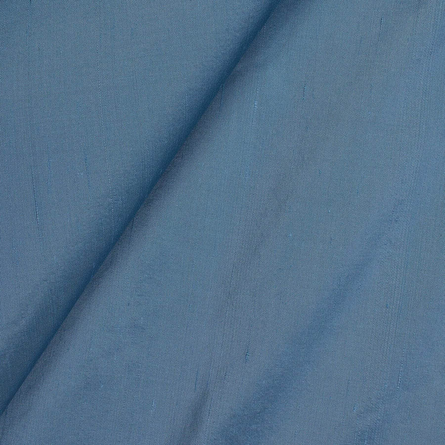 Midnight Navy Italian Shantung Silk Fabric main image 0