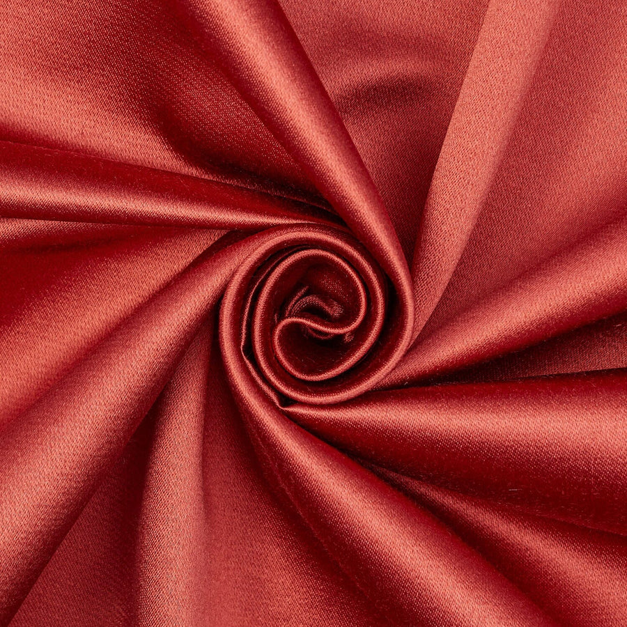 Rumba Red Silk Crepe Back Satin Fabric main image 0