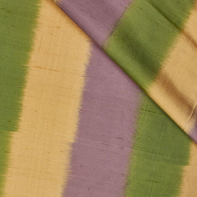 Multicolored Striped Silk Dupioni (54 Inch)