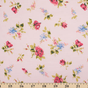 Delilah Pink Print Broadcloth