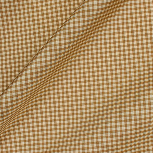 1/8 Inch Gingham Check Silk Taffeta (54 Inch)