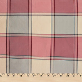 3" Plaid Check Silk Taffeta (54")