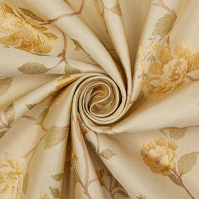 Floral Vine Silk Upholstery Jacquard