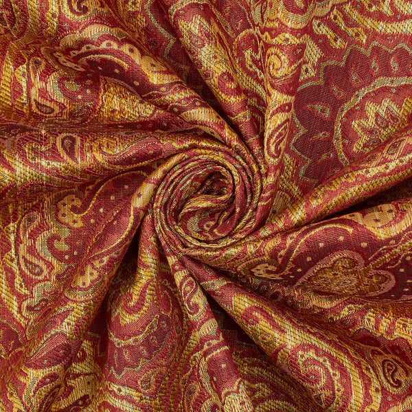 Paisley Damask Silk Jacquard