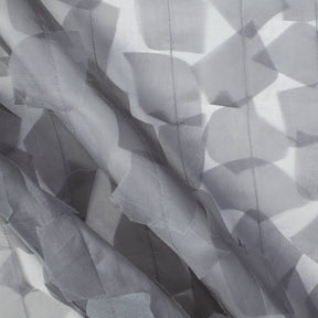 Geometric Ruffle Organza