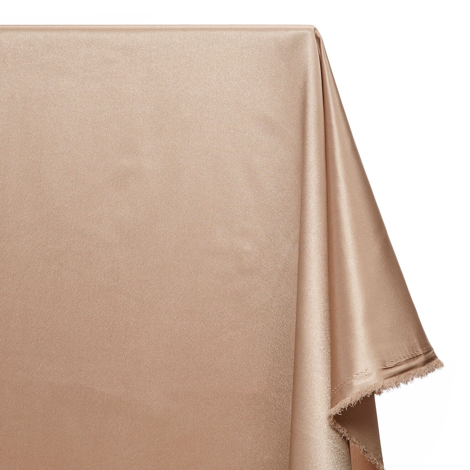 Premium Filament Yarn Polyester Crepe Back Satin Fabric SV573971 Sand Image A1
