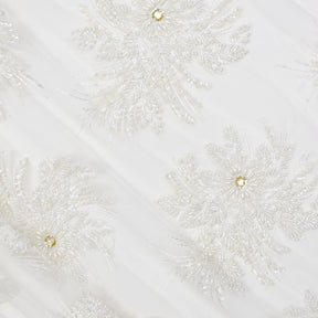 Gloriosa Bridal Lace Beaded Fabric