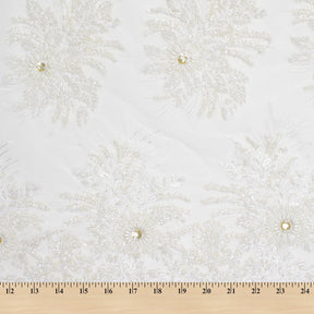 Gloriosa Bridal Lace Beaded Fabric