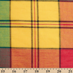 Madras Plaid Fabric (Style 9031)