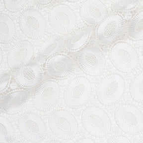 Geometric Circle Guipure Venetian Lace