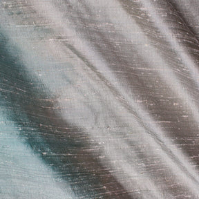 Ombre Two Tone Iridescent Silk Dupioni